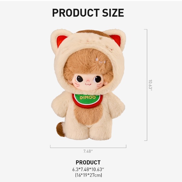 Pop art Dimoo Weaving Wonders Cotton Doll Lucky Cat Brand New Sealed Box - Picture 6 of 7